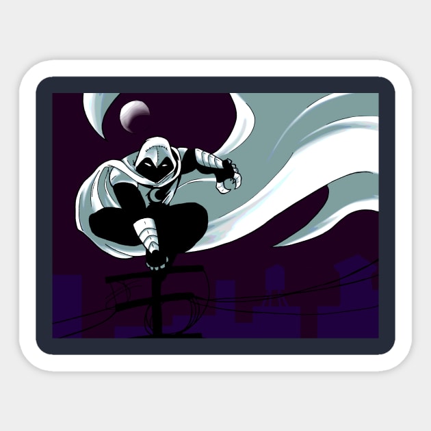 MoonKnight Sticker by Dillionh94